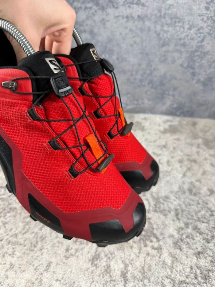 Salomon Cross Hike - Gore-Tex - Black & Red - photo numéro 13