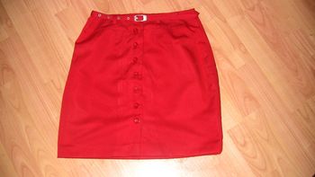 Jupe rouge Taille 38