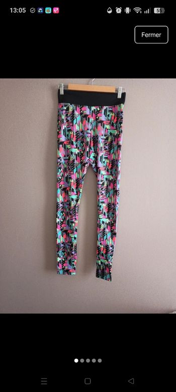 Legging multicolore