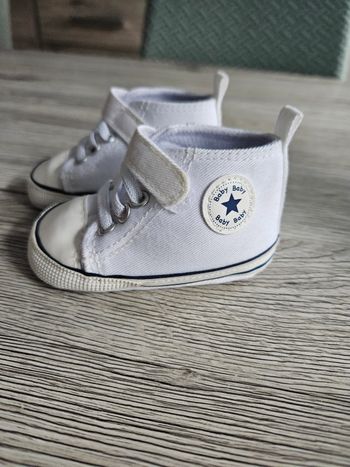 Basket montante blanche