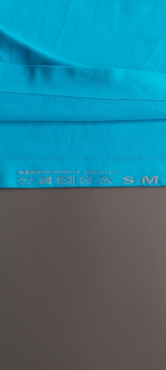 T-shirt femme bleu - photo numéro 3