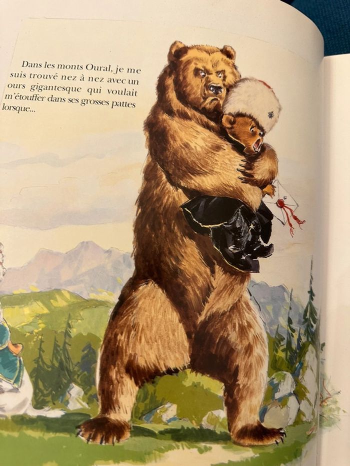 Livre rare Caroline en Russie reliure rouge collector album Hachette Pierre Probst - photo numéro 6