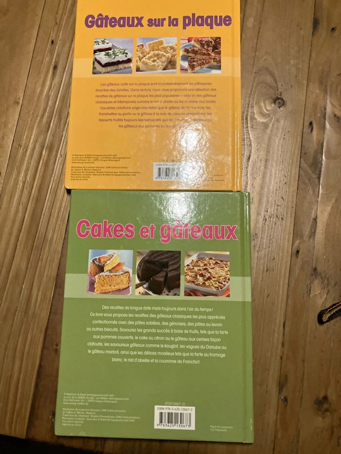 2 livres recettes gâteaux - photo numéro 2