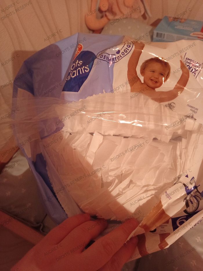 Couche mot d'enfant taille 5/6 - photo numéro 3