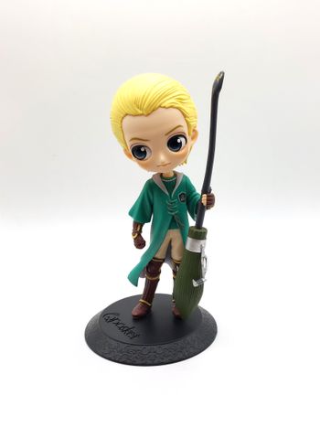 Figurine Drago MALEFOY Quidditch Nimbus 2001 HARRY POTTER BANDAI QPOSKET 16 cm