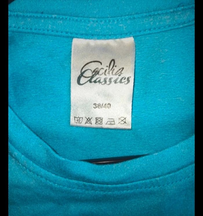 Maillot bleu Cécilia classic Taille 38/40 - photo numéro 3