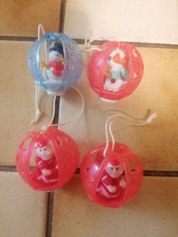 Lot boules de Noël kinder