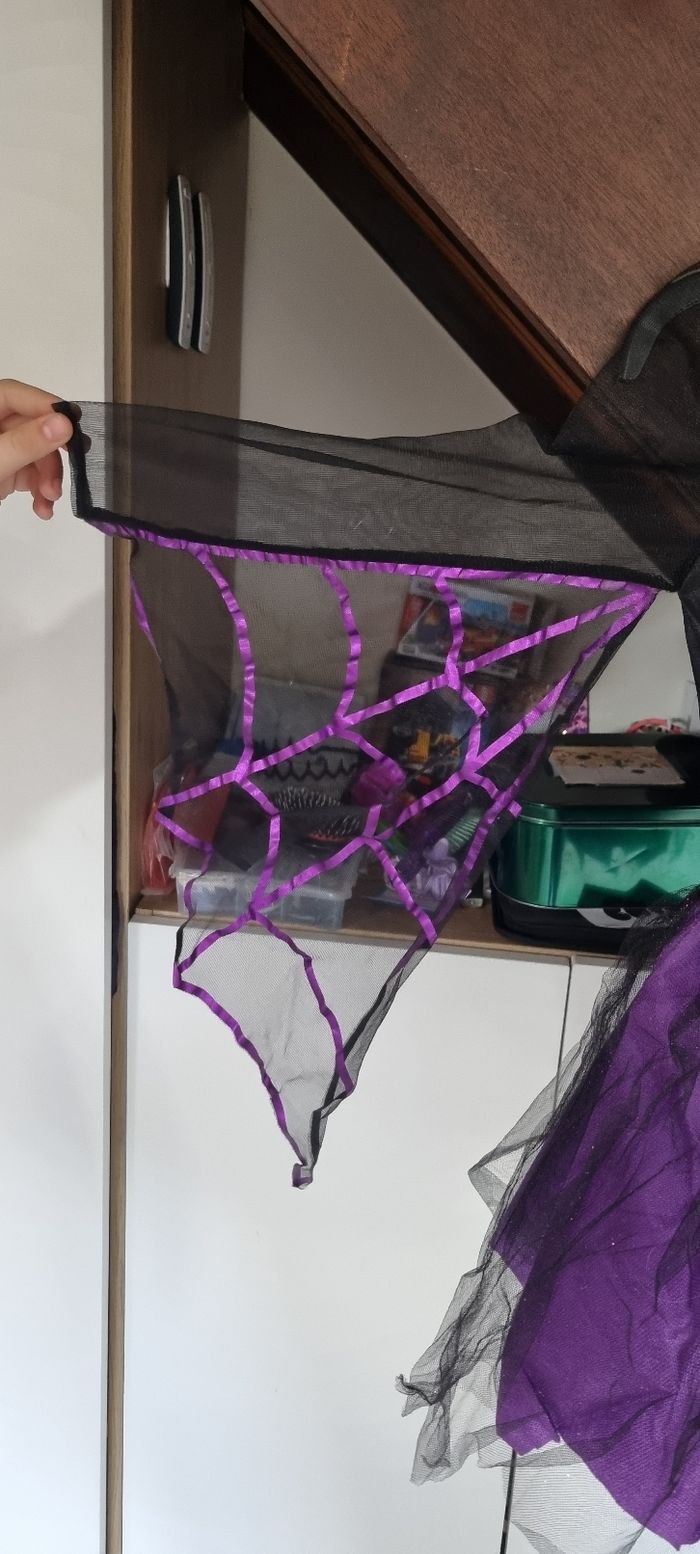 Déguisement de sorcière violette - photo numéro 3