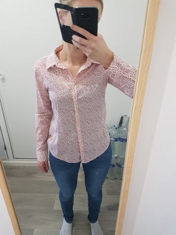 Chemise United Colors of Benetton (rose), XS / 34 / 6