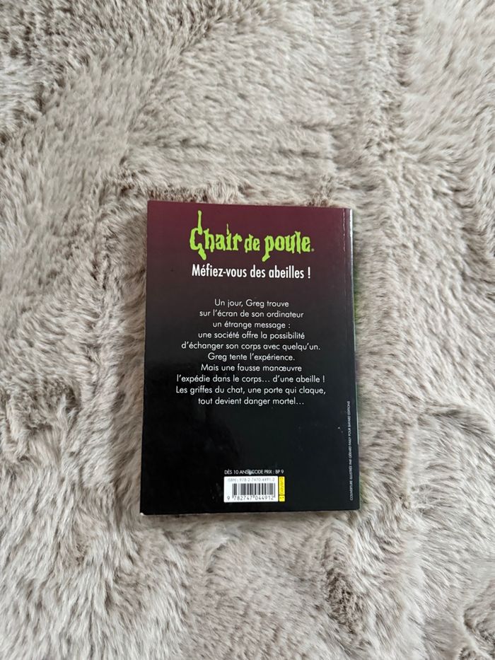 Livre Chair de poule Méfiez vous des abeilles - photo numéro 3