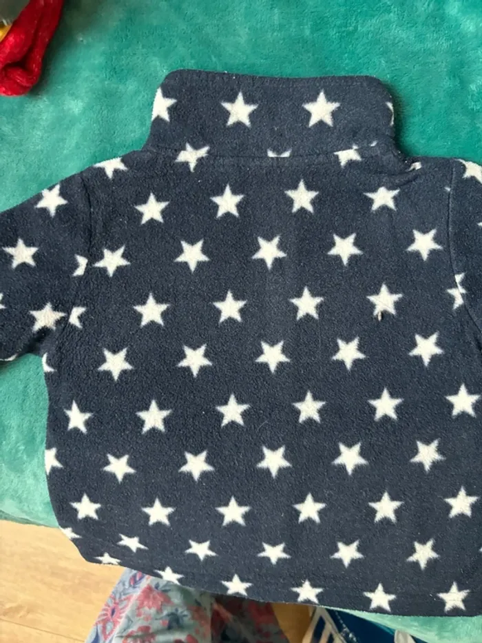 Polaire étoiles 2-3 ans 98 cm - photo numéro 4