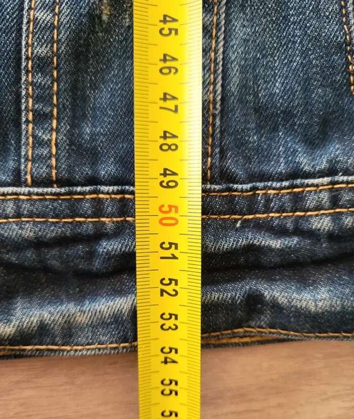 Veste en jean bleue foncée Kiabi Taille S ou 34 36 - photo numéro 14
