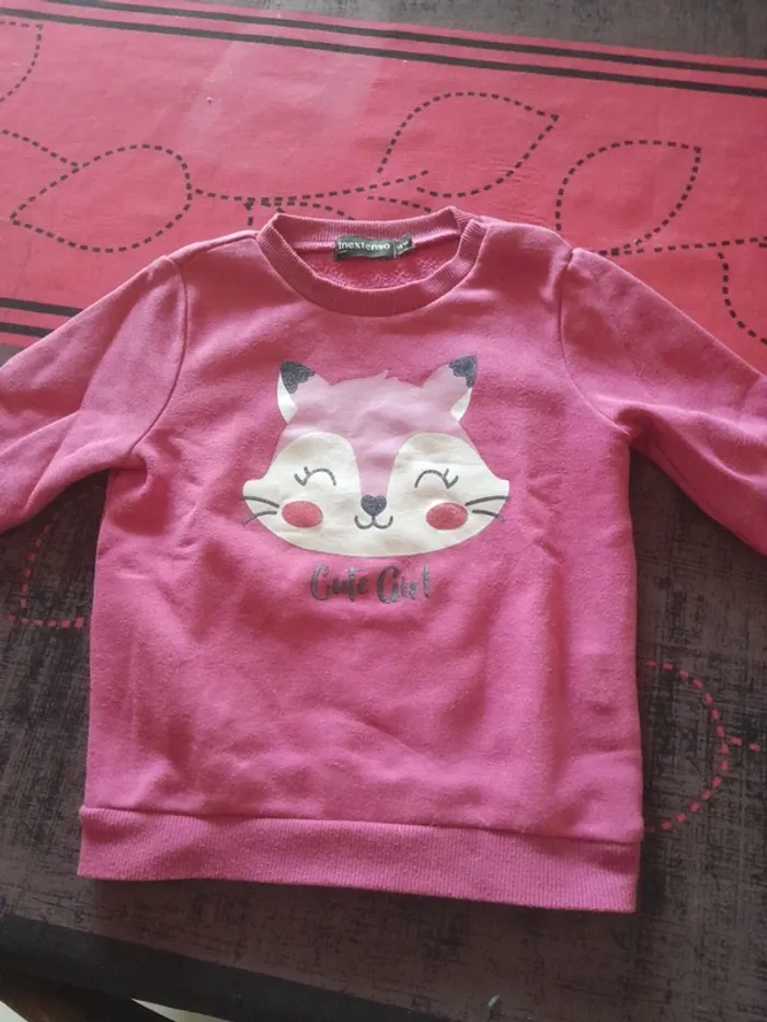 Pull côté girl taille 18 mois