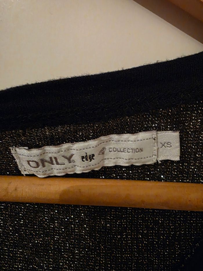 Débardeurs  only noir et vieux rose brillant - photo numéro 4