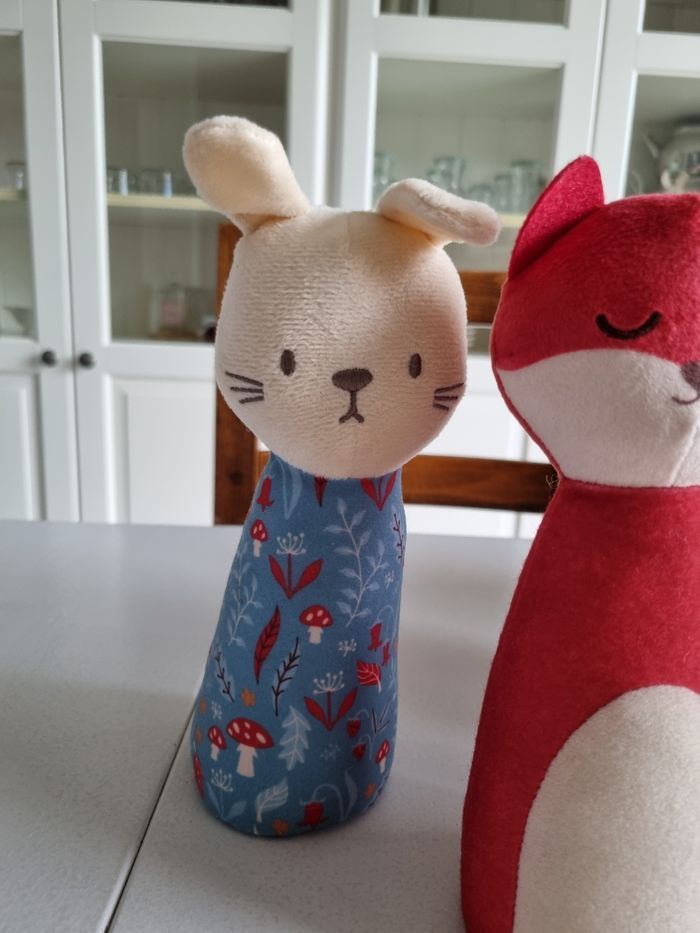 Jeu de quilles en tissu neuf Little Forest - photo numéro 3