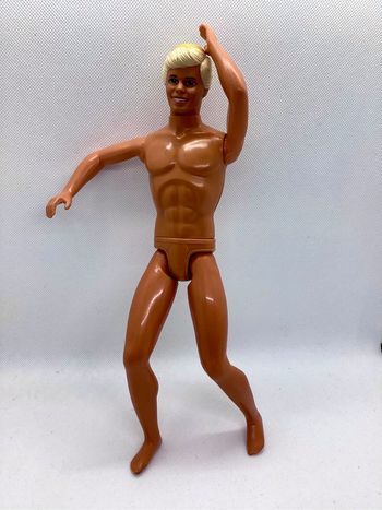 Ken Mattel ski fun vintage 1991 poupée mannequin homme articulé