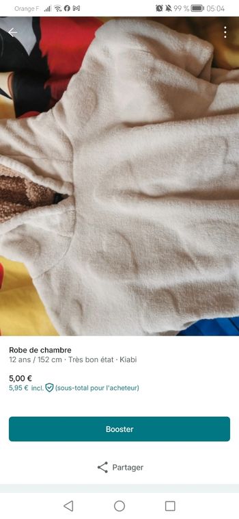 Robe de chambre