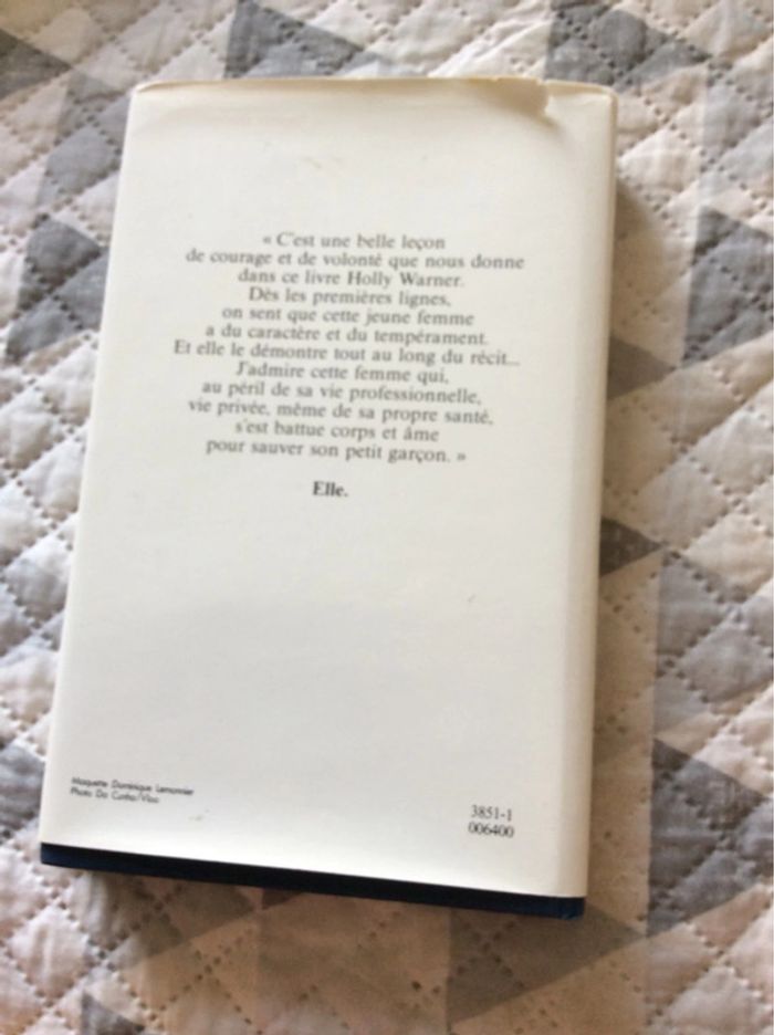 #le livre dont le héros se tient debout Holly Warner - photo numéro 3