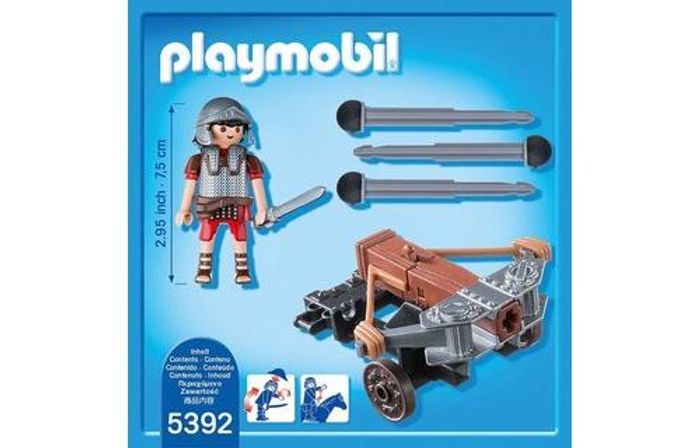 Playmobil 5392 Légionnaire Romain avec catapulte - photo numéro 6