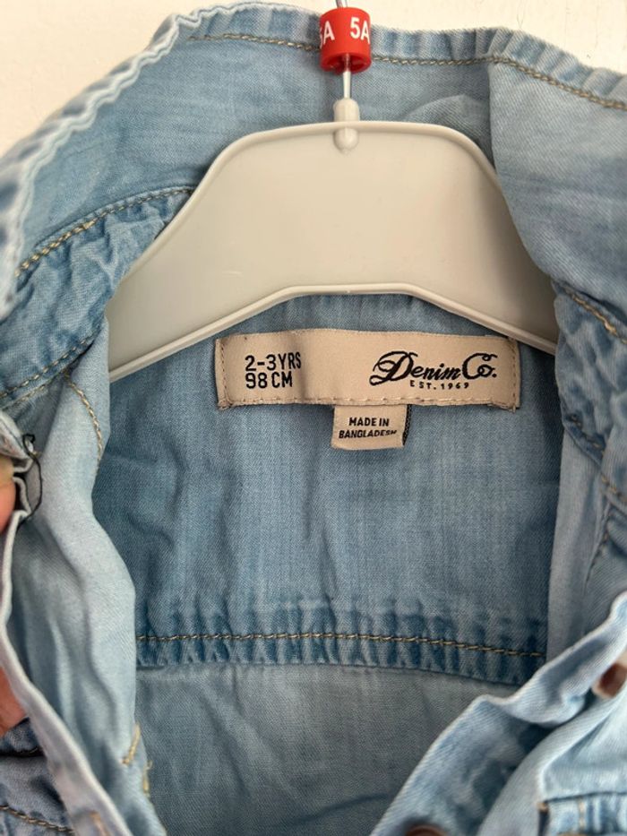 Robe jean fille - photo numéro 2