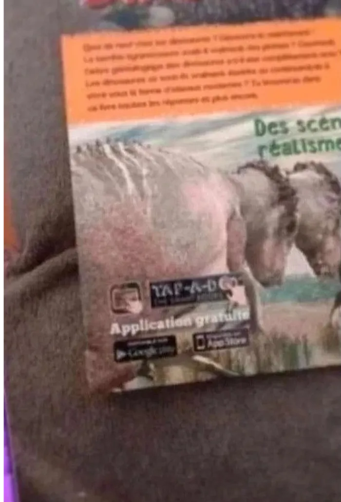 Livre La Grande imagerie dinosaures très bon état - photo numéro 4