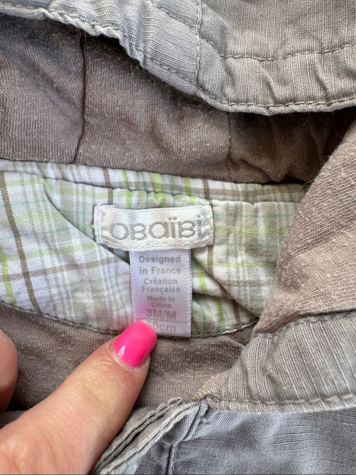 - Manteau Obaibi - 3 mois - Très bon état - photo numéro 2