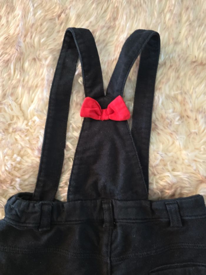 Salopette noire Minnie 18 mois 81cm - photo numéro 6