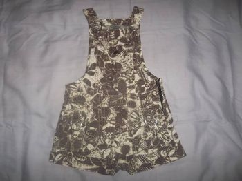 Salopette courte TAO 2 ans