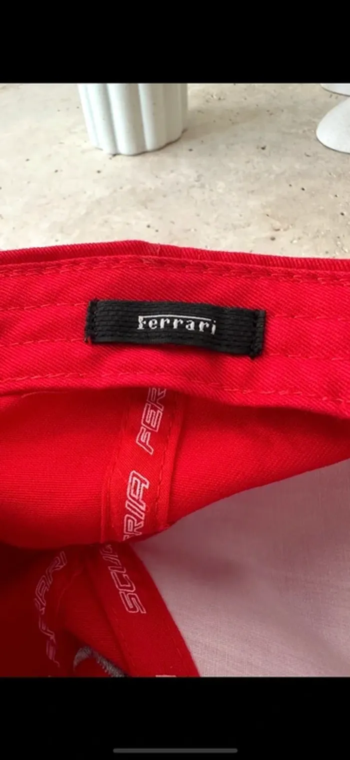 Casquette Ferrari - photo numéro 8