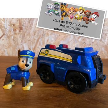 Idée Cadeau 🎁 Véhicule avec Chase de la Pat Patrouille Paw Patrol