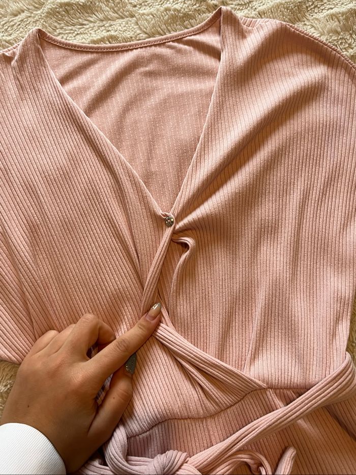 Combinaison rose poudrée - photo numéro 3