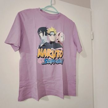T-shirt Violet – Naruto Shippuden – Fille – Taille XS (14-16 ans)