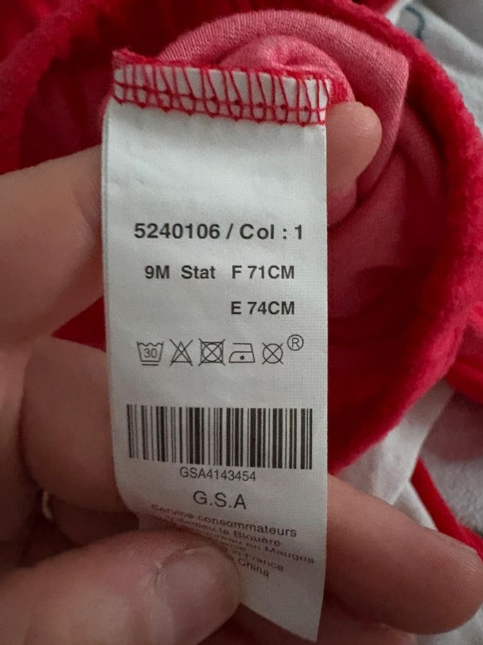 Lot de vêtement 9 mois - photo numéro 9