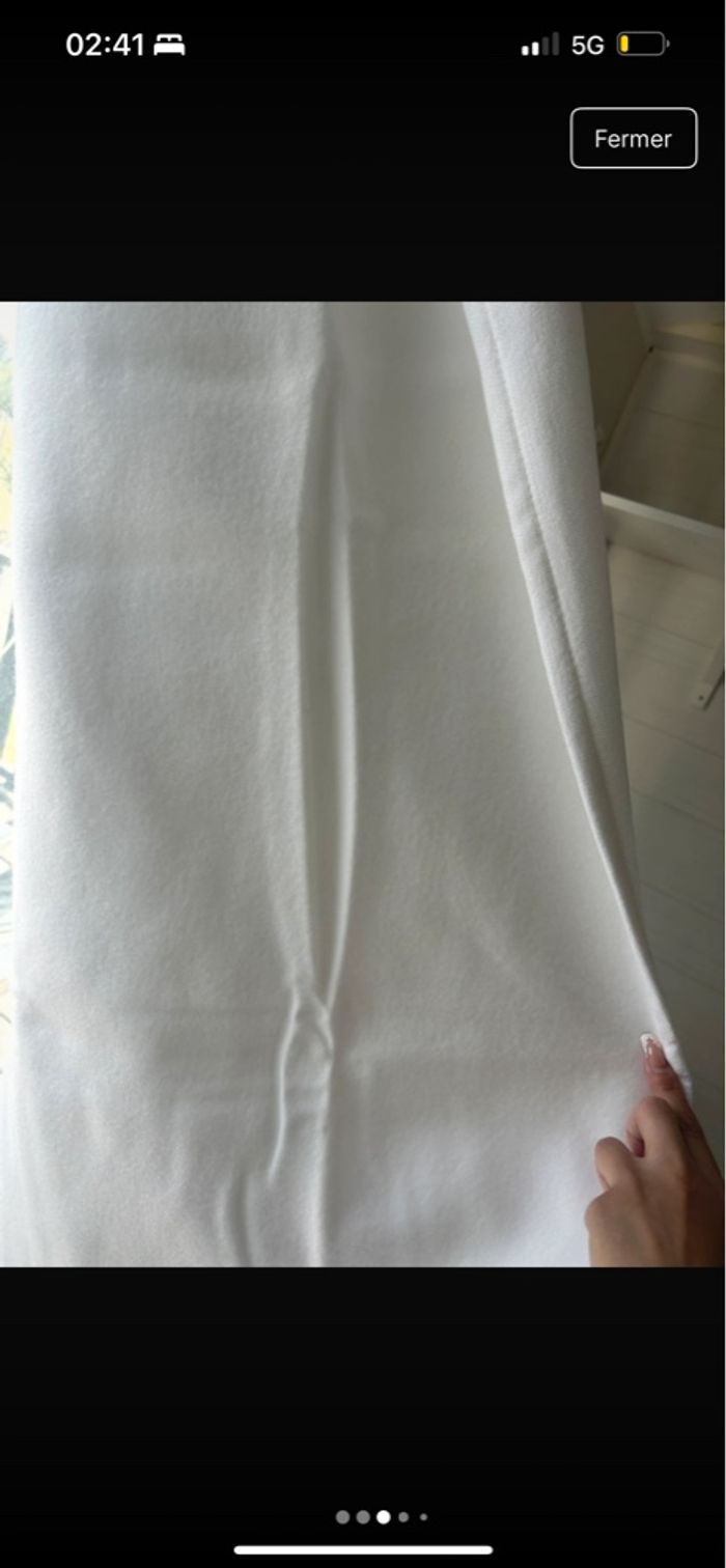 Rideaux blanc thermique occultant