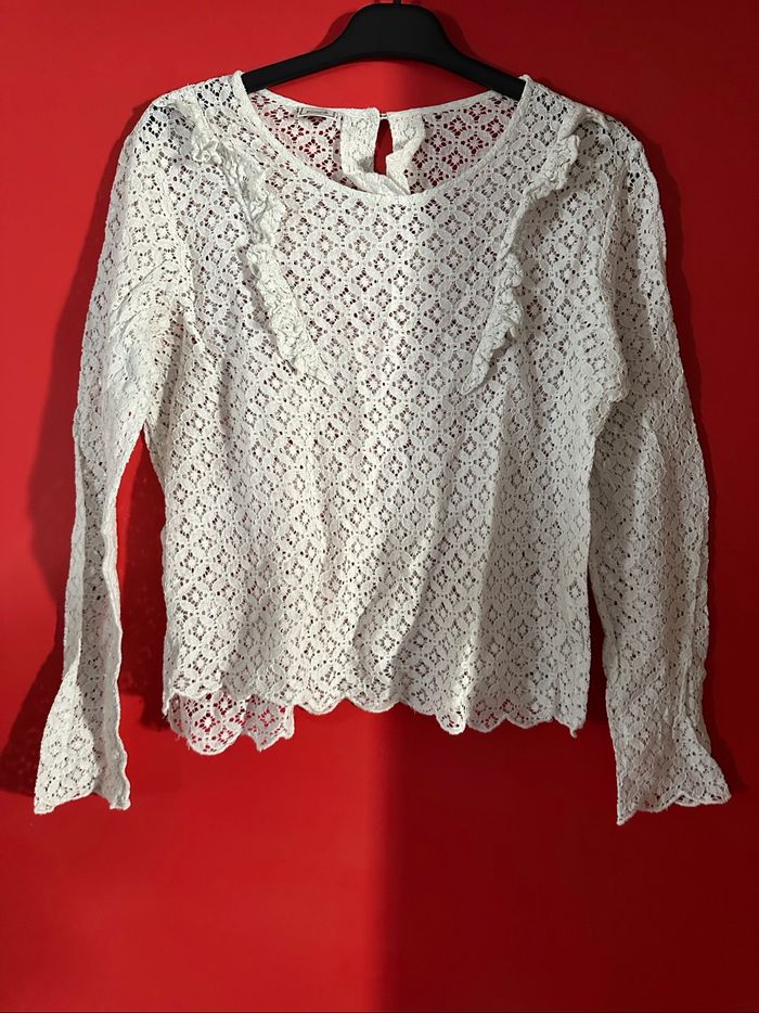 Chemisier crochet