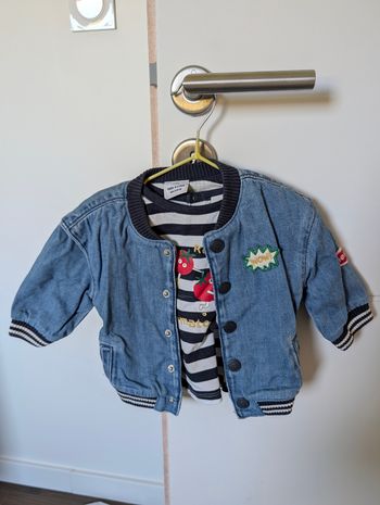 Ensemble tricot + veste