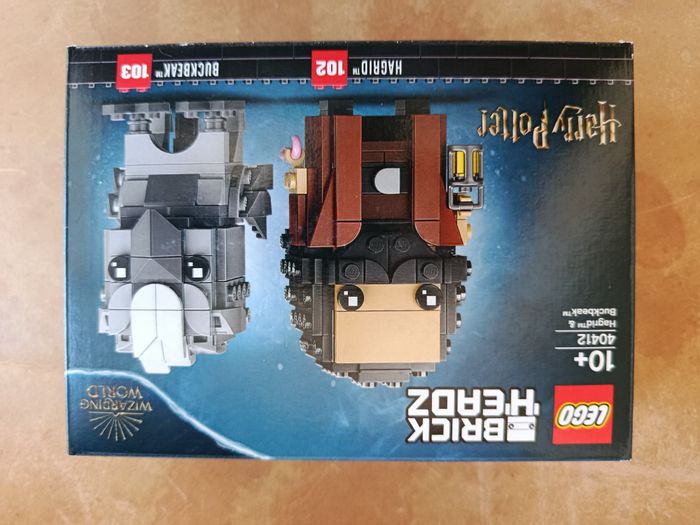 Neuf - Lego Brickheadz Harry Potter - 40412 - Hagrid et Buck