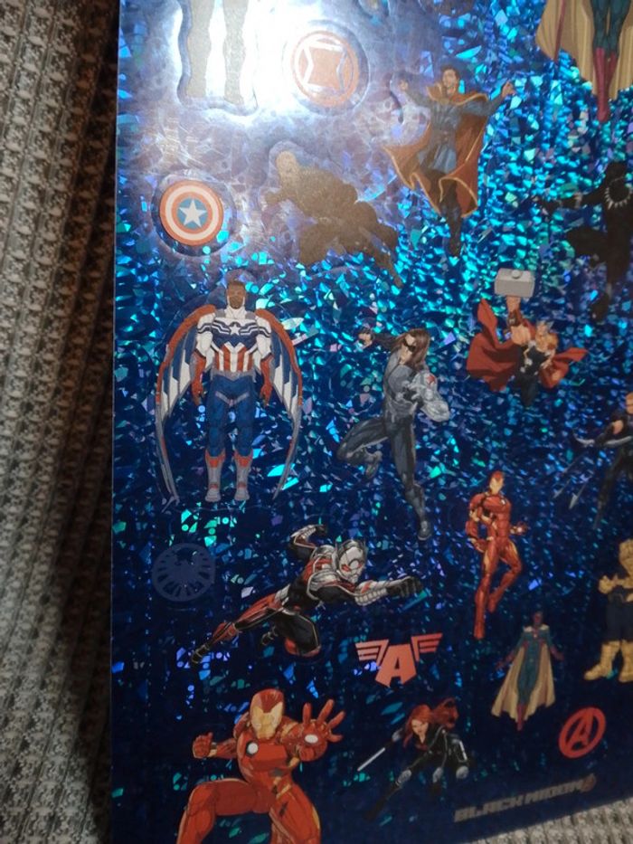 Livret de stickers holographiques "Avengers" Marvel - photo numéro 5
