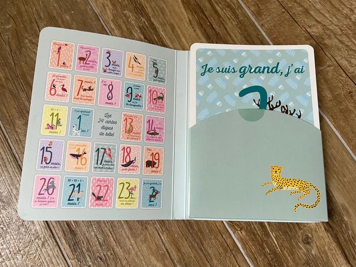 Cartes Étapes «mes 2 premières années » - photo numéro 3