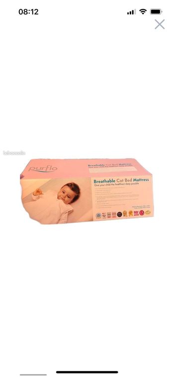 Matelas filet pour lit bébé