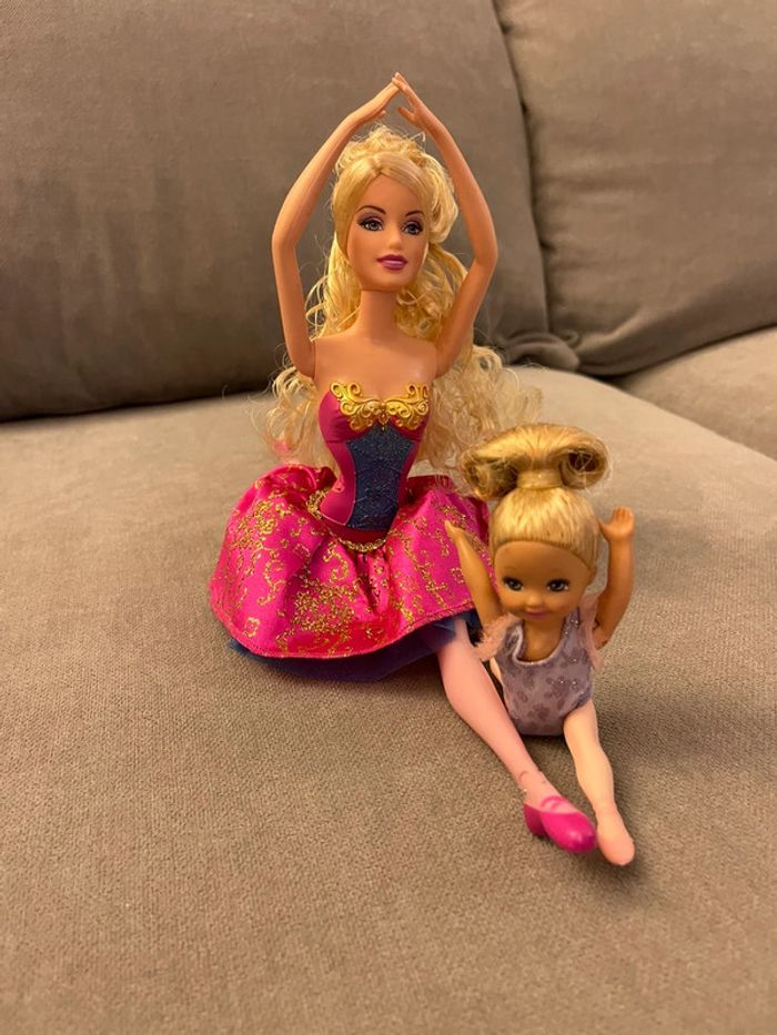 poupées Barbie danseuses - photo numéro 2