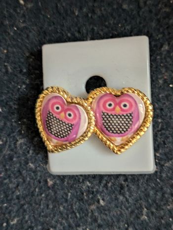 Boucles d'oreilles rigolotes hibous