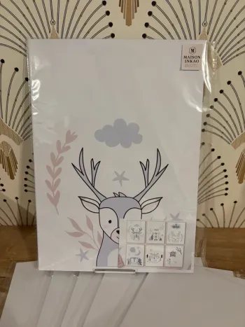 Affiches “Dream Big” pour chambre enfant