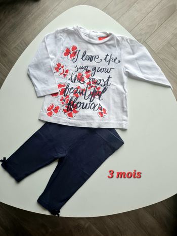 ● 3 mois ● Ensemble Tissaia