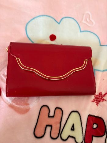 Pochette rouge