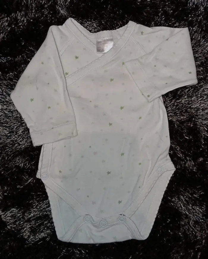 Lot de 8 bodys fille taille 1 mois - photo numéro 9