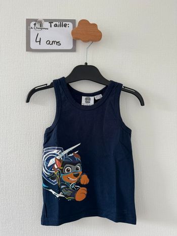 Débardeur Pat patrouille - taille 4 ans 🌼
