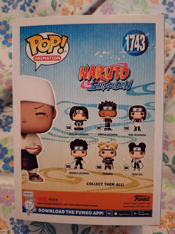 Funko pop naruto shippuden teuchi 1743 - photo numéro 2