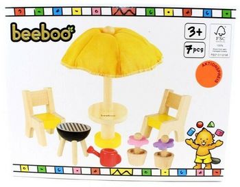 Beeboo Set de barbecue en bois