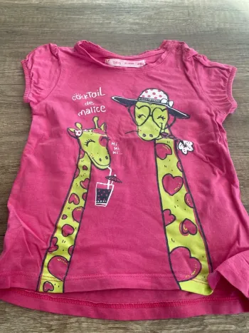 Tee shirt enfant 24 mois